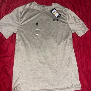 Under Armour Men's Tan Short Sleeve Tee